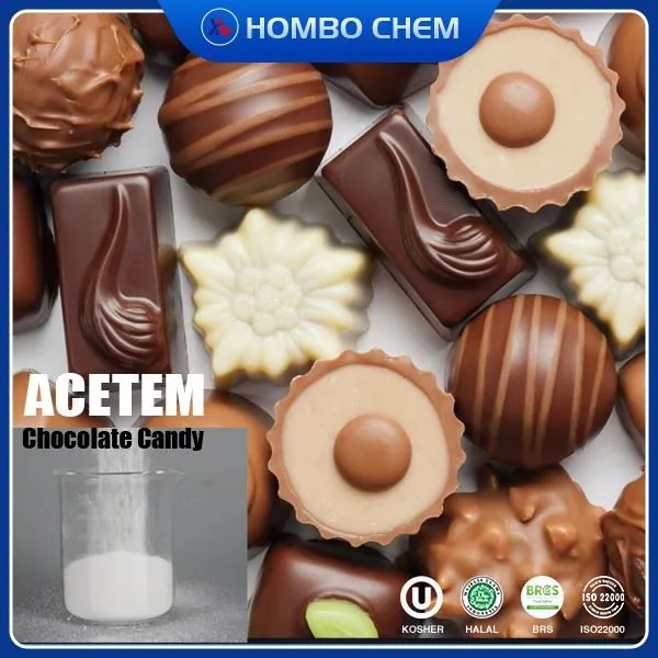 Food Emusifier Acetylated Mono-diglycerol Fatty Acid Ester ACETEM Apply For Sausage, Meat Processing