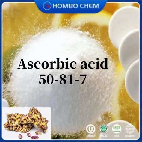 اسید اسکوربیک با کیفیت خوب 50-81-7 برای میله های مغز پسته